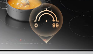 High Power Induction Hob | Full Flexi Induction Zone | Model: H50 | Pioneer Free Style Cooking | Automatic Power Off Protection | Width : 90cm