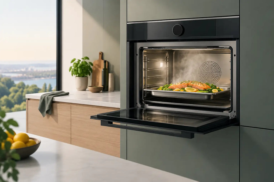 Steam Ovens for Elevated Built-In Kitchens