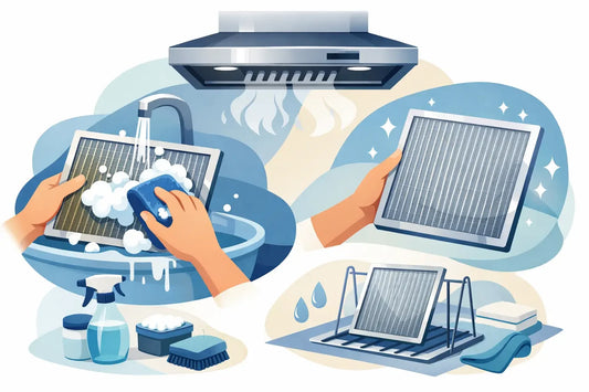 How to Clean Range Hood Filters Without Damage