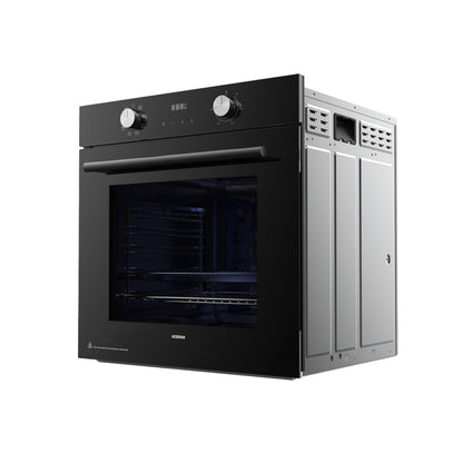 ROBAM RQ330 built-in oven, angled side view