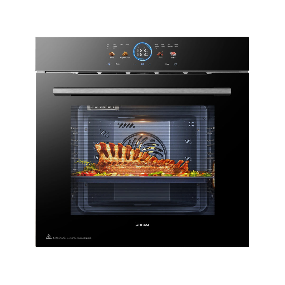 ROBAM RQ333 oven 8.7-inch full-colour touch display
