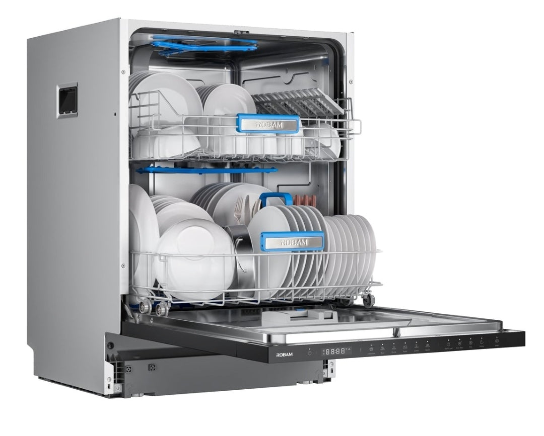 Robam Dishwasher | Built-In | Model: W653 | Dual ArmSpray | Capacity: 14sets
