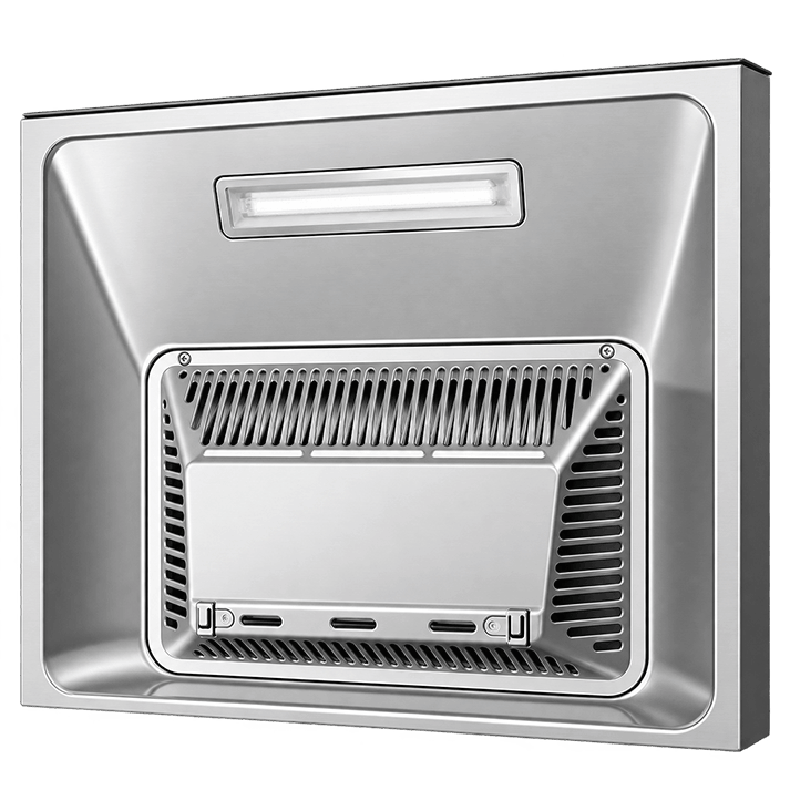 Range Hood | T-shaped type | Model: A830 | 60cm | Airflow: 1080 m3/hr | Pressure: 800Pa | Noise: < 56dB