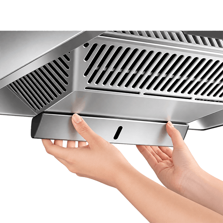 Range Hood | T-shaped type | Model: A830 | 60cm | Airflow: 1080 m3/hr | Pressure: 800Pa | Noise: < 56dB