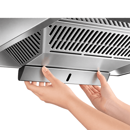 Range Hood | T-shaped type | Model: A830 | 60cm | Airflow: 1080 m3/hr | Pressure: 800Pa | Noise: < 56dB