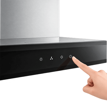 Range Hood | T-shaped type | Model: A830 | 60cm | Airflow: 1080 m3/hr | Pressure: 800Pa | Noise: < 56dB