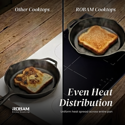 High Power Induction Hob | Full Flexi Induction Zone | Model: JZD-9W6H50 | Pioneer Free Style Cooking | Automatic Power Off Protection | Width : 90cm