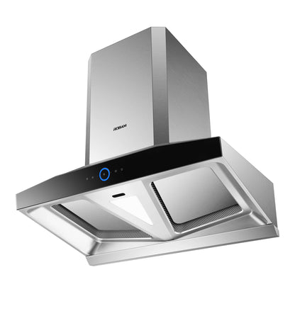 Robam Range Hood | Dual-Vent Series | Model: CXW-260-88H2S | 90cm | Airflow: 1680m3/hr | Pressure: 1120 Pa | Noise: < 40dB