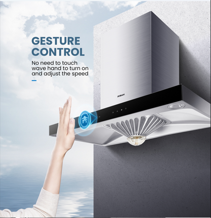 Range Hood | T-shaped type | Model: 85H1 | 90cm | Airflow: 1080 m3/hr | Pressure: 360 Pa | Noise: < 55dB