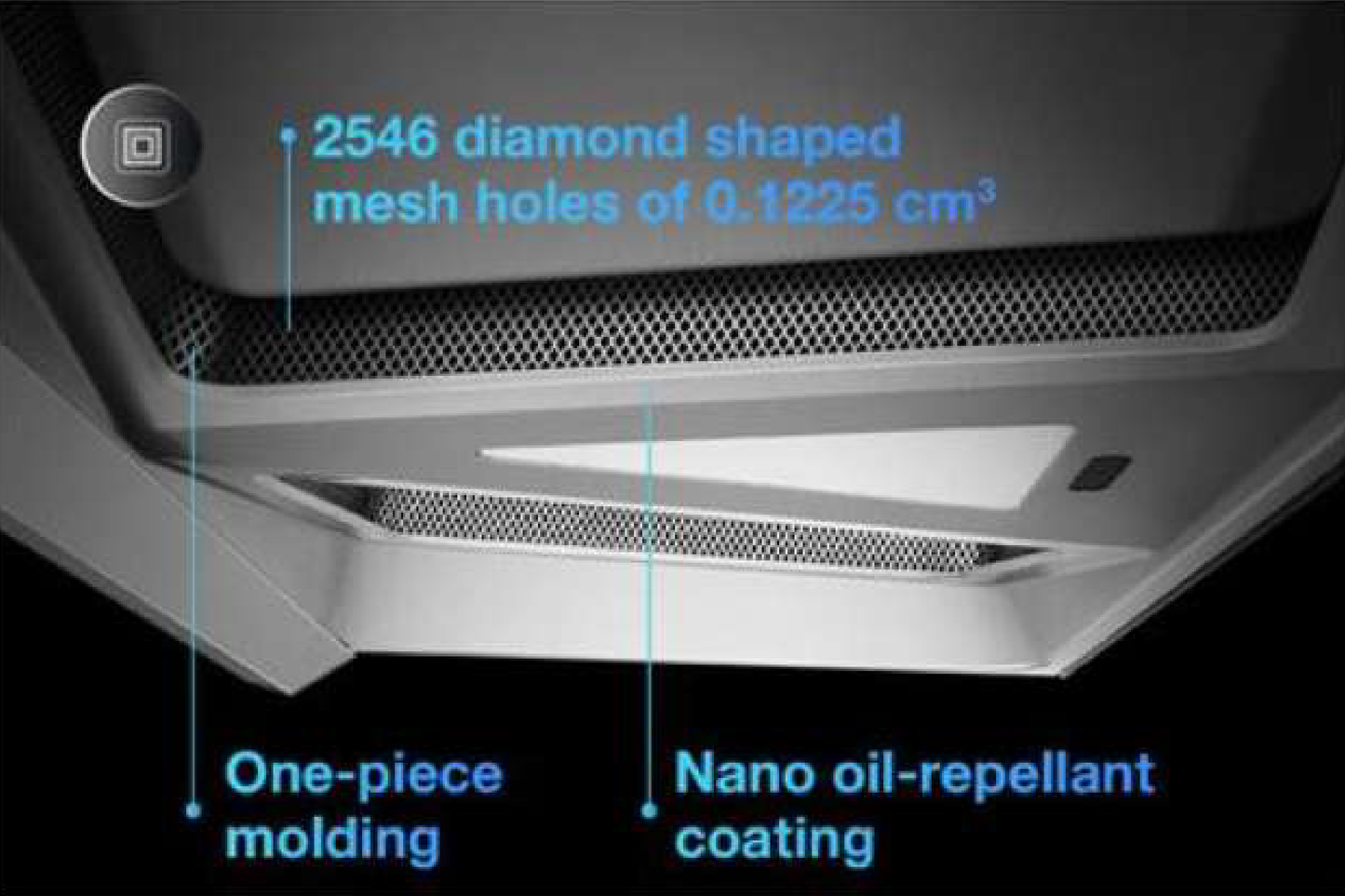 Robam Range Hood | Dual-Vent Series | Model: CXW-260-88H2S | 90cm | Airflow: 1680m3/hr | Pressure: 1120 Pa | Noise: < 40dB