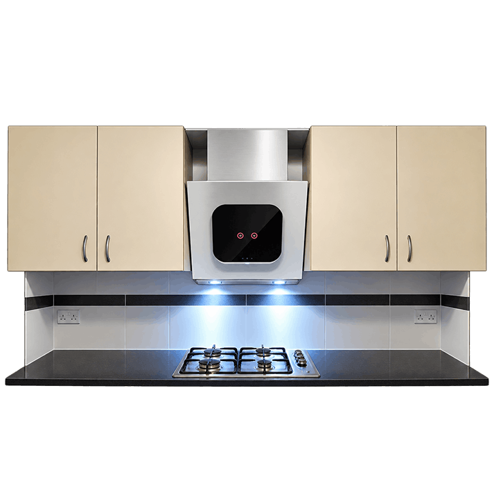 Range Hood | Side Draft type | Model: A609 | 60cm | Airflow: 1020 m3/hr | Pressure: 400 Pa | Noise: < 58dB