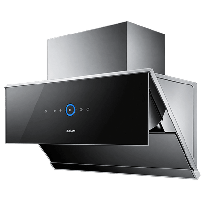Range Hood | Side Draft type | Model: A675S | 90cm | Airflow: 1500 m3/hr | Pressure: 1000 Pa | Noise: < 50dB | AI Smart Gesture Control