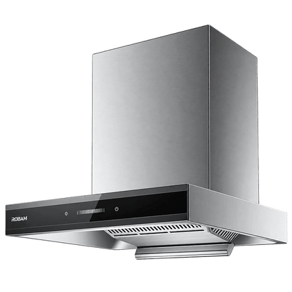 Range Hood | T-shaped type | Model: A8323 | 90cm | Airflow: 1180 m3/hr | Pressure: 1000 Pa | Noise: < 47dB on Low level Fan Speed