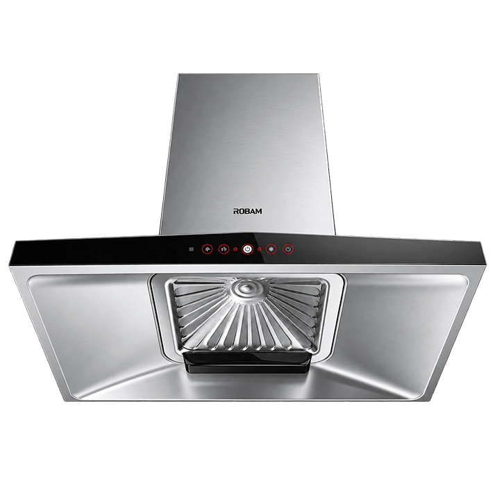 Range Hood | Deep Cavity type | Model: A837 | 90cm | Airflow: 1200 m3/hr | Pressure: 800 Pa | Noise: < 53dB