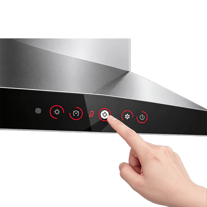 Range Hood | Deep Cavity type | Model: A837 | 90cm | Airflow: 1200 m3/hr | Pressure: 800 Pa | Noise: < 53dB