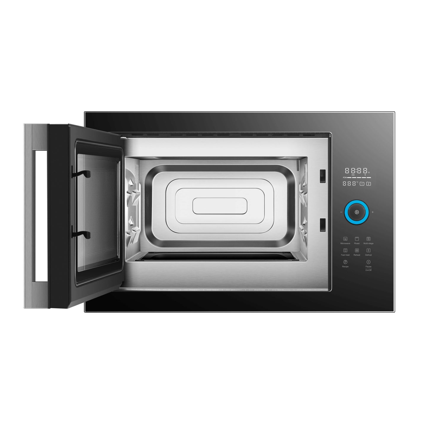 Compact Oven with Microwave | Model: CQ935 | Inverter Flat Bed Microwave | Dual Drive Roasting | 26L | Full Black Design