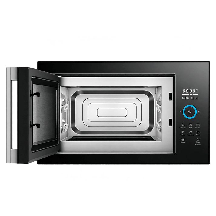 Compact Oven with Microwave | Model: CQ935 | Inverter Flat Bed Microwave | Dual Drive Roasting | 26L | Full Black Design