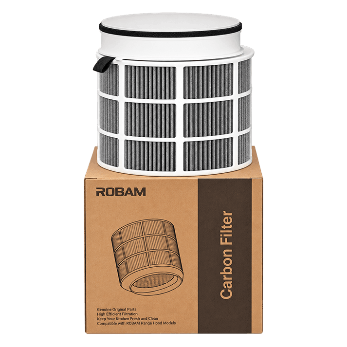 ROBAM External Charcoal Filter for Hood | ECO Friendly with 70% Coconut Shell Charcoal | Convert Duct hoods into Ductless Seamlessly | Ultimate Deodorizing Filter