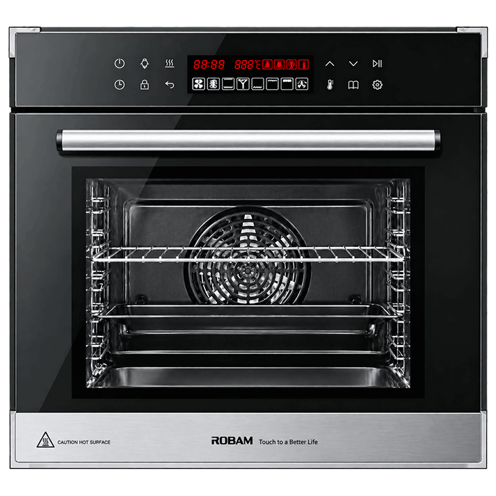 Professional Oven For Home | Model: R312 | Modern Design with Touch Controls | Dual Temperature In Same Cavity |  Width: 60cm