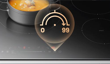 High Power Induction Hob | Flexi Induction Zone | Model: H40 | Pioneer Free Style Cooking | Automatic Power Off Protection | Width : 60cm