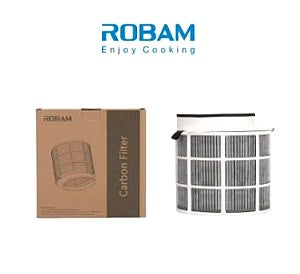 ROBAM External Charcoal Filter for Hood | ECO Friendly with 70% Coconut Shell Charcoal | Convert Duct hoods into Ductless Seamlessly | Ultimate Deodorizing Filter