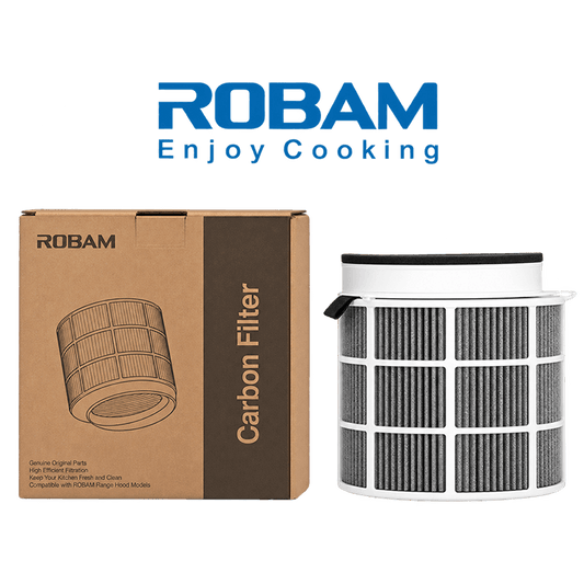 ROBAM External Charcoal Filter for Hood | ECO Friendly with 70% Coconut Shell Charcoal | Convert Duct hoods into Ductless Seamlessly | Ultimate Deodorizing Filter