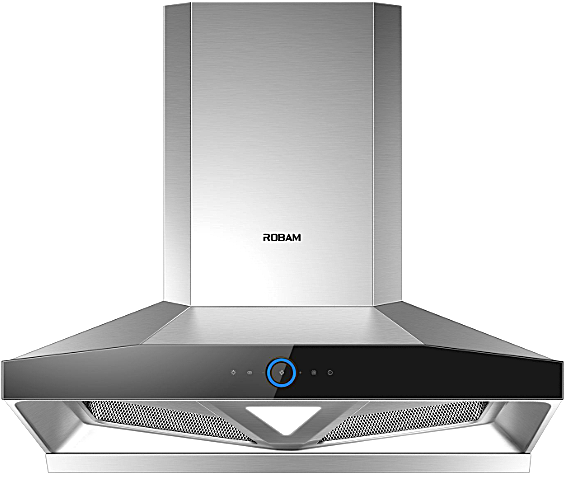 Robam Range Hood | Dual-Vent Series | Model: 88H2S | 90cm | Airflow: 1680m3/hr | Pressure: 1120 Pa | Noise: < 40dB