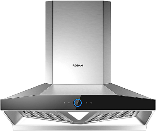 Robam Range Hood | Dual-Vent Series | Model: 88H2S | 90cm | Airflow: 1680m3/hr | Pressure: 1120 Pa | Noise: < 40dB