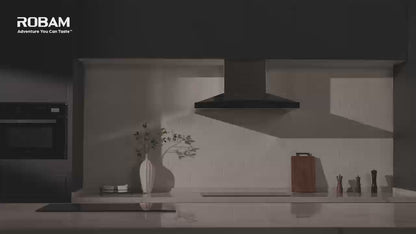 Range Hood | Deep Cavity type | Model: A829 | 90cm | Airflow: 1200 m3/hr | Pressure: 420 Pa | Noise: < 57dB