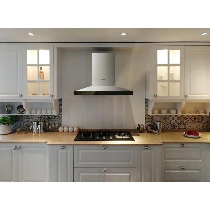 Range Hood | Deep Cavity type | Model: A829 | 90cm | Airflow: 1200 m3/hr | Pressure: 420 Pa | Noise: < 57dB