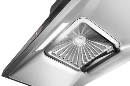 Range Hood | Deep Cavity type | Model: A837 | 90cm | Airflow: 1200 m3/hr | Pressure: 800 Pa | Noise: < 53dB