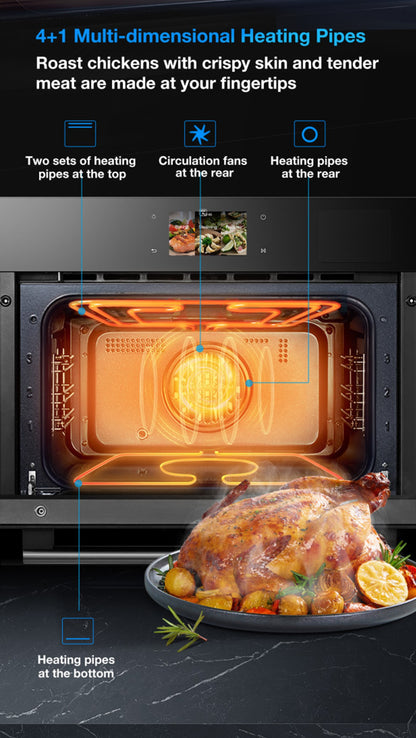 Combination Convection + Steam Oven | Built-in | Model: CQ751 | Width: 60cm